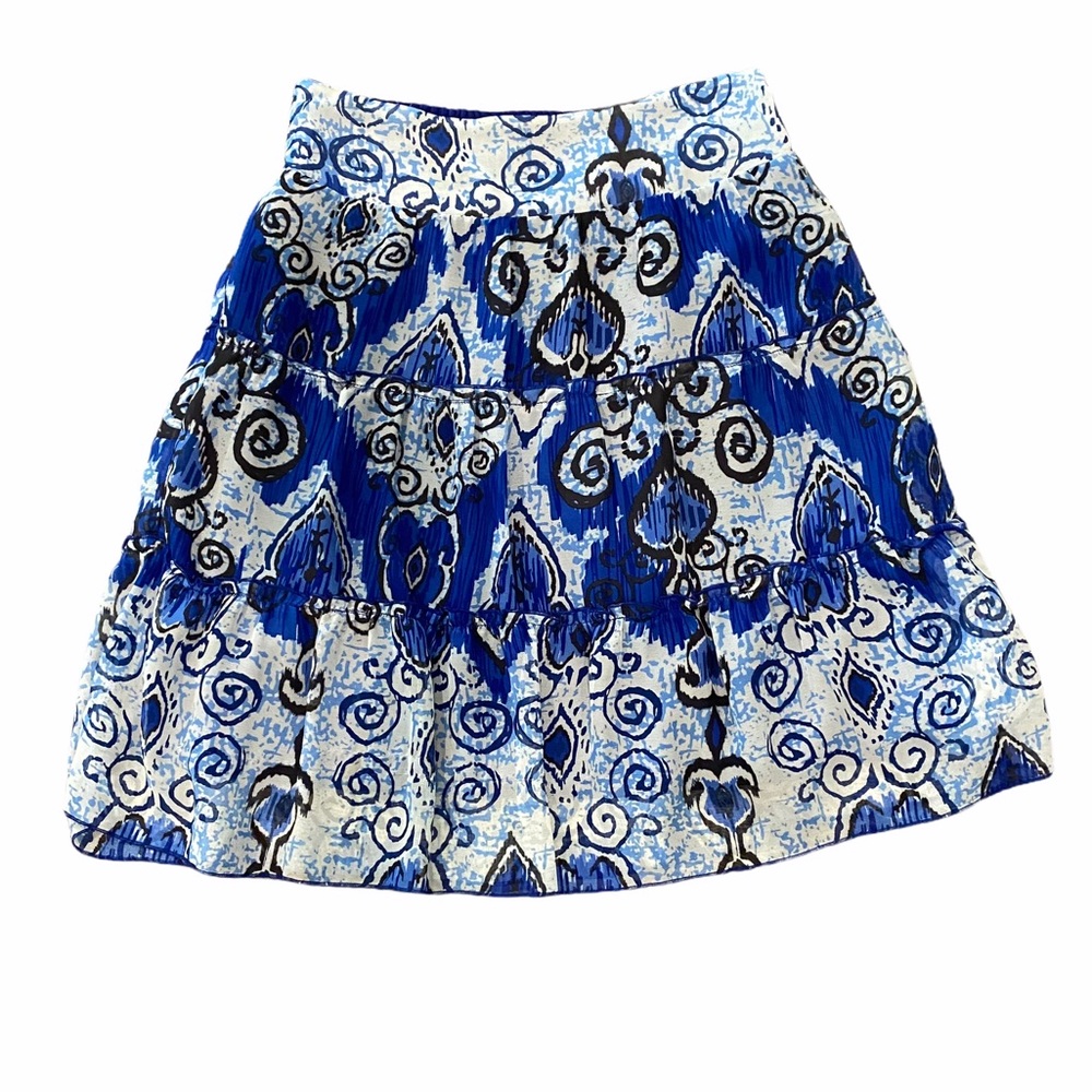 INC International Concepts Tiered Mini Skirt Small